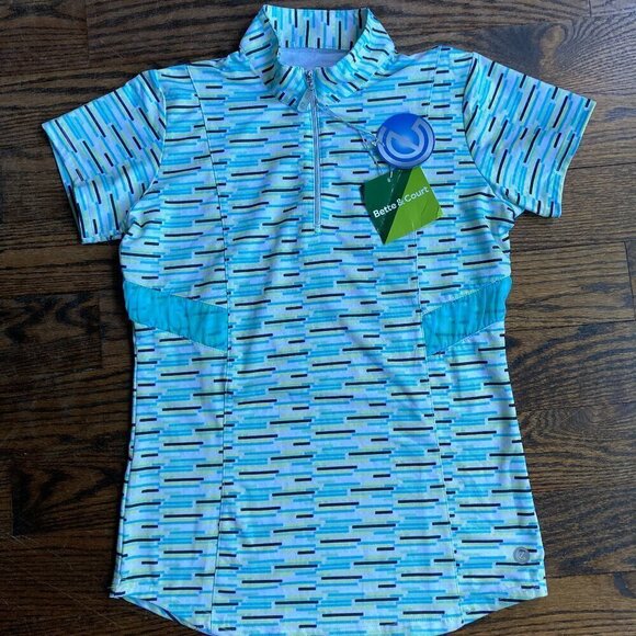 BNWT BETTE & COURT TENNIS SHIRT SIZE XS - Picture 1 of 9